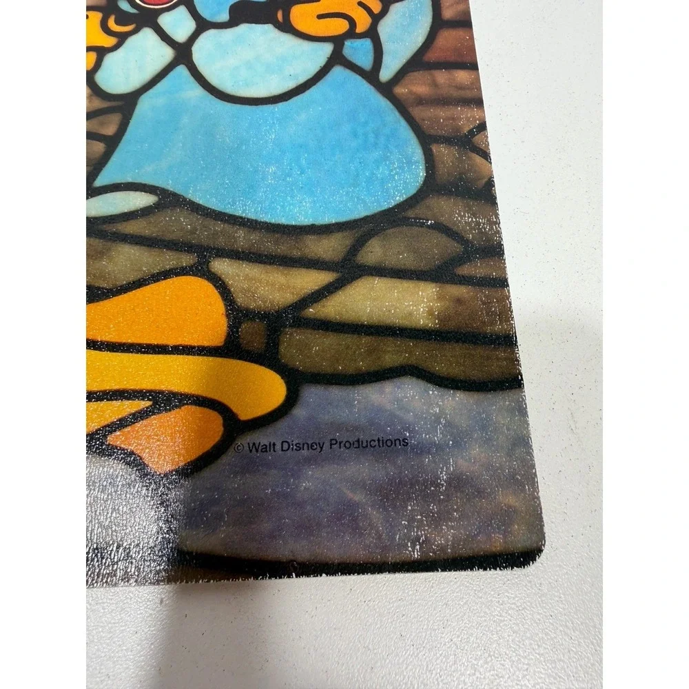 6 Disney Stained Glass School 2 Pocket + 1 Folder Peechee Binder 80s 90s Vintage